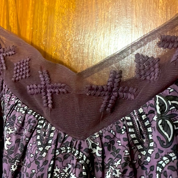 Never worn lined camisole-style cotton tank top by Temperance in size XL. - Picture 3 of 9